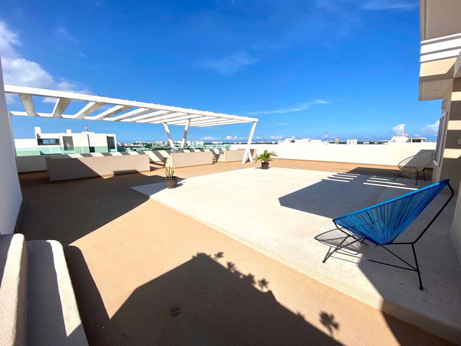 Departamento en Venta en H2O Aqua Residencial Cancún | 2 Recámaras con Terraza Privada