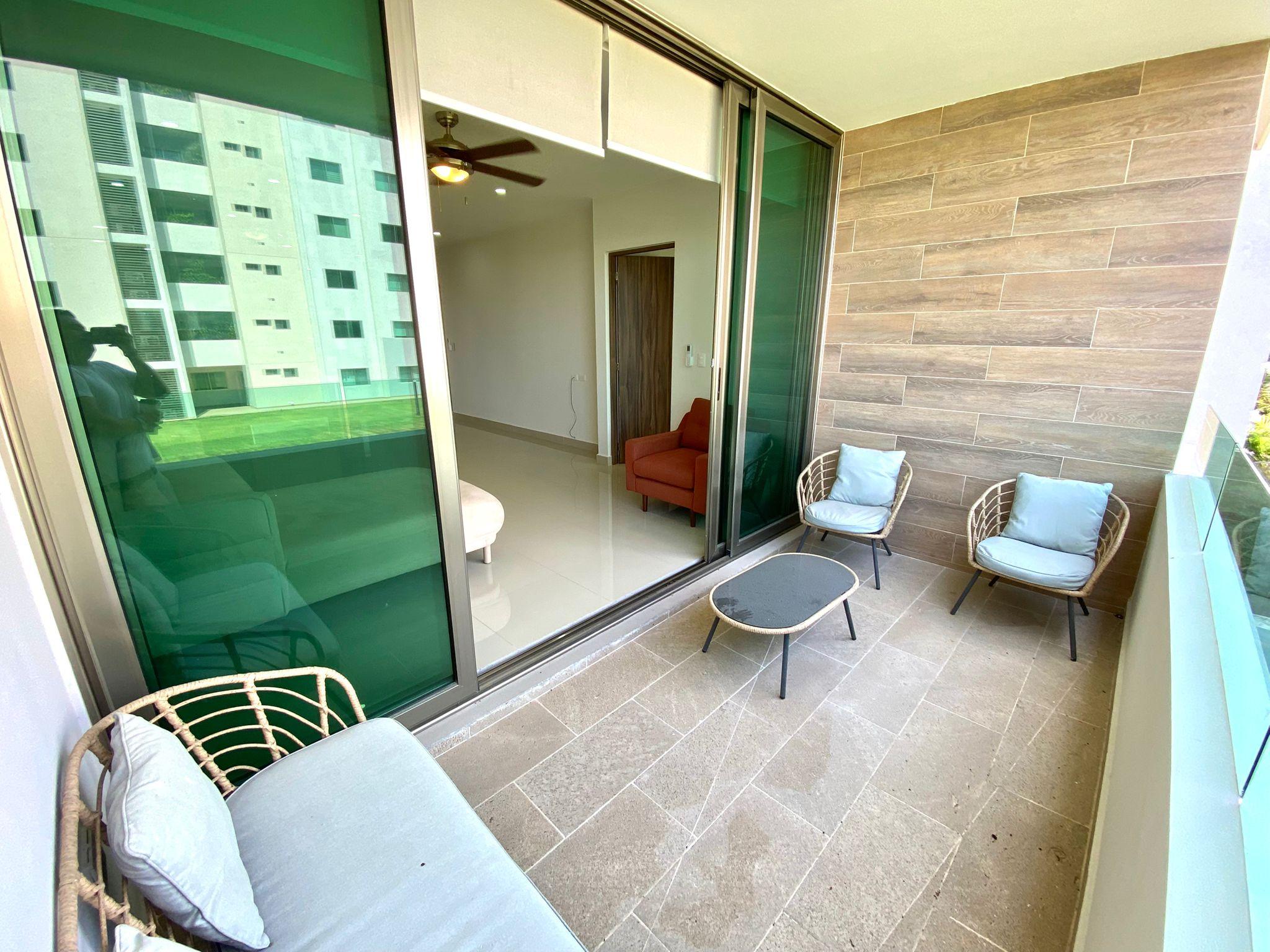 Departamento en Venta en H2O Aqua Residencial Cancún | 2 Recámaras con Terraza Privada