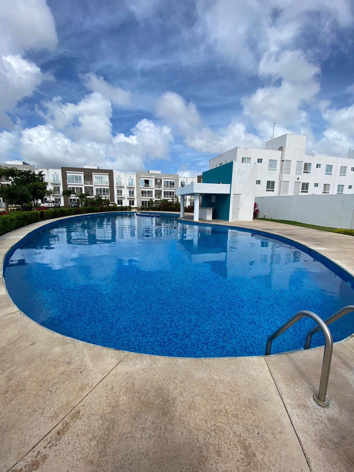 Departamento en Venta en Fraccionamiento Izamal Sur Cancún – 3 Recámaras Planta Baja