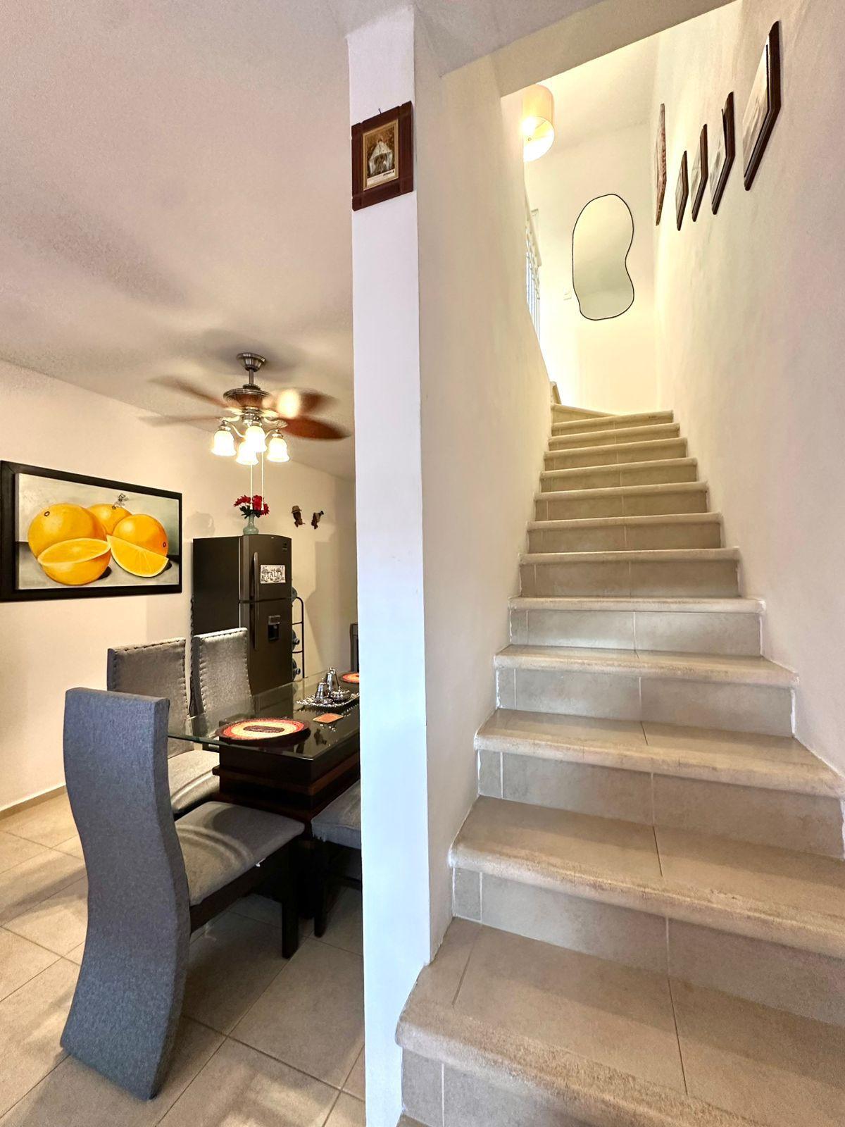 Casa en Venta en Santa Fe II Residencial Madrid Cancún – 2 Recámaras, 2 Niveles