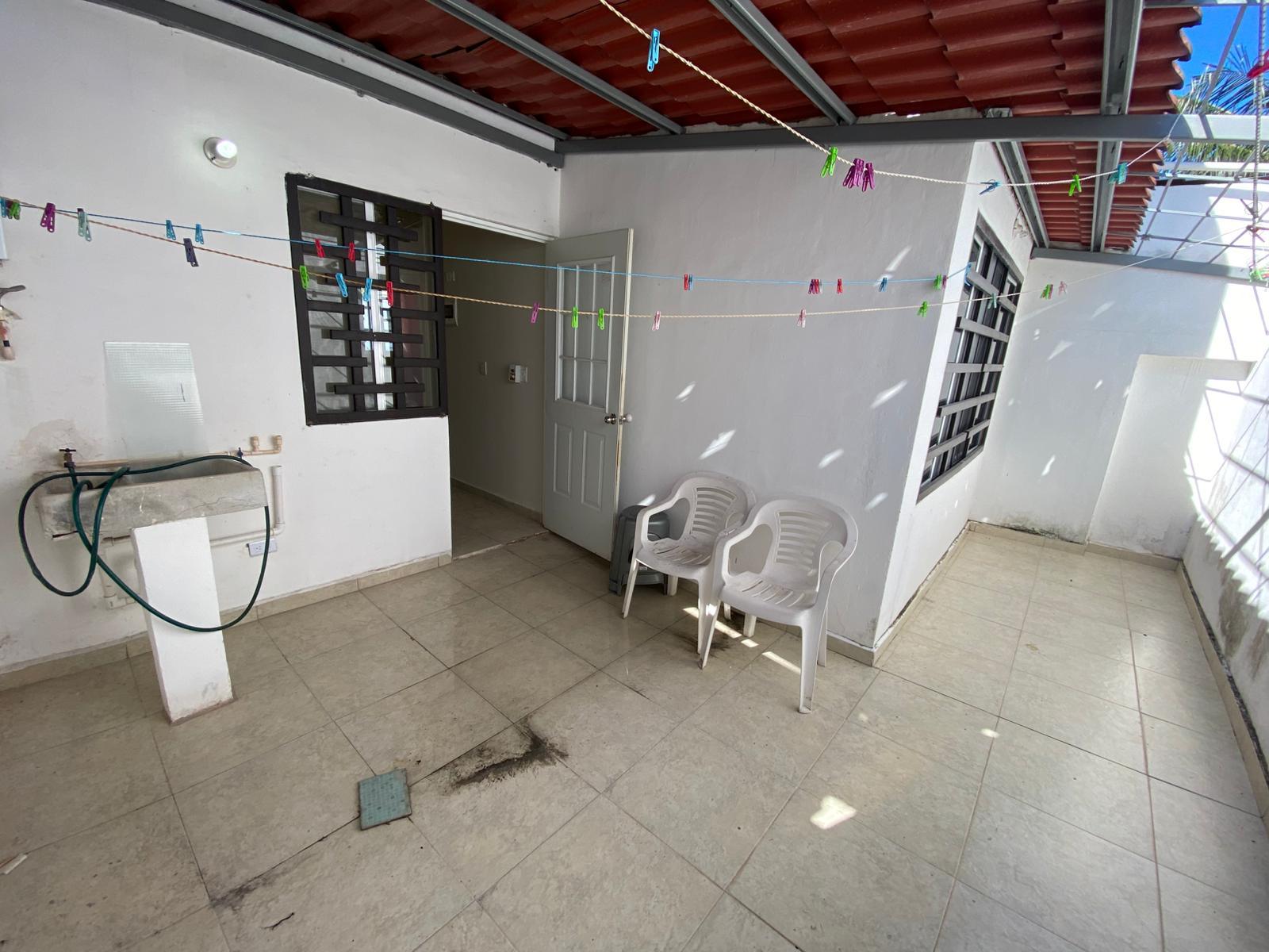 Casa de 1 Nivel en Renta en Delicias del Sur 1, Cancún – 2 Recámaras, Alberca y Seguridad 24/7