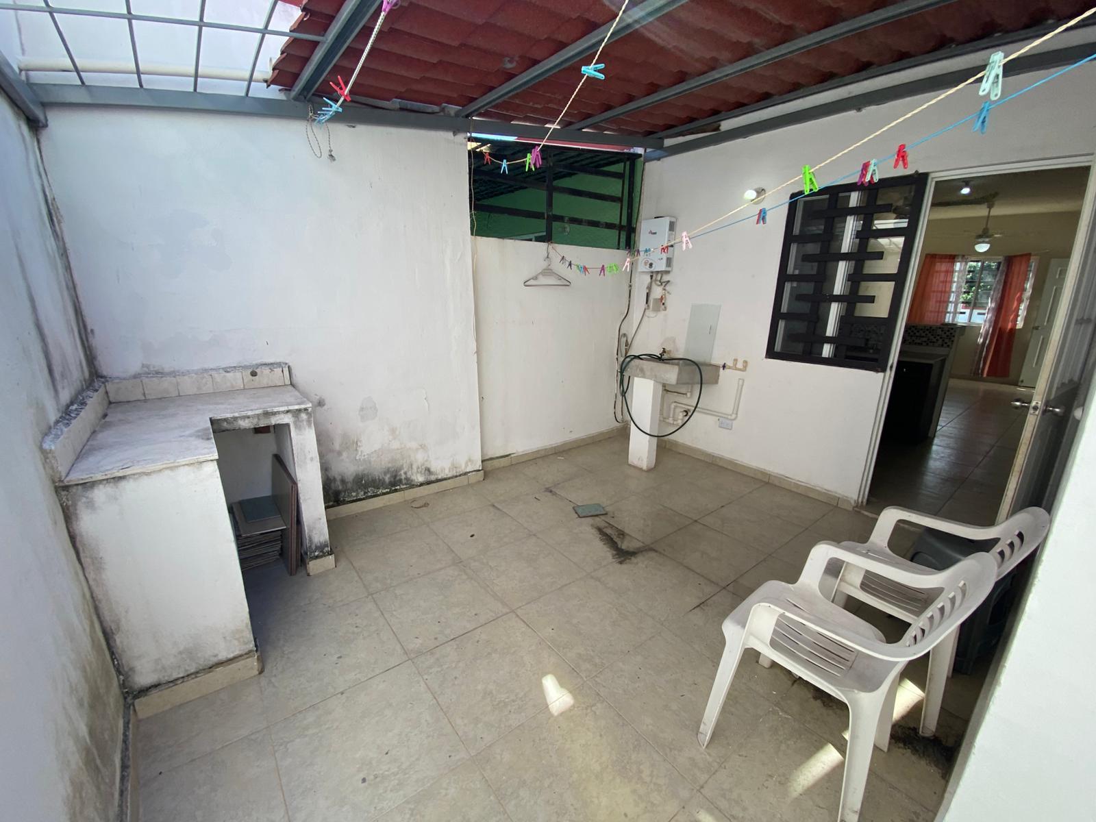Casa de 1 Nivel en Renta en Delicias del Sur 1, Cancún – 2 Recámaras, Alberca y Seguridad 24/7