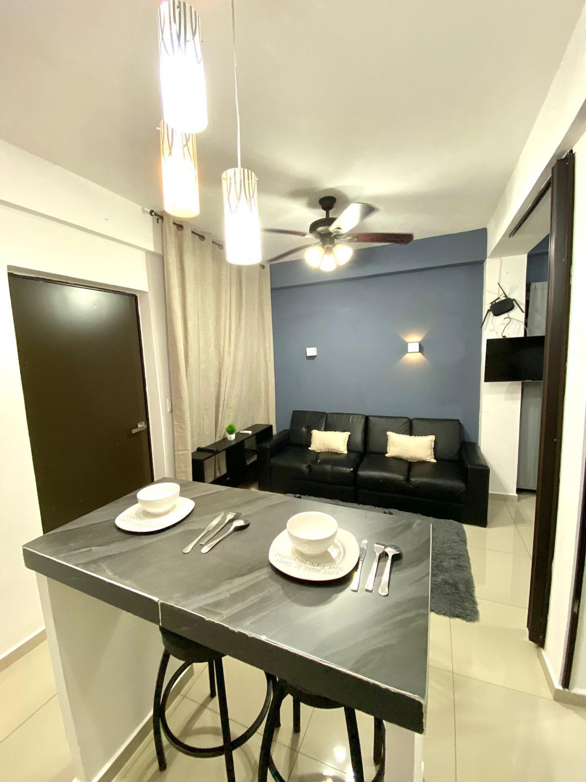 Condo Equipado en Renta en SM 503 Cancún – 1 Recámara con Albercas, Rooftop y Servicios Incluidos