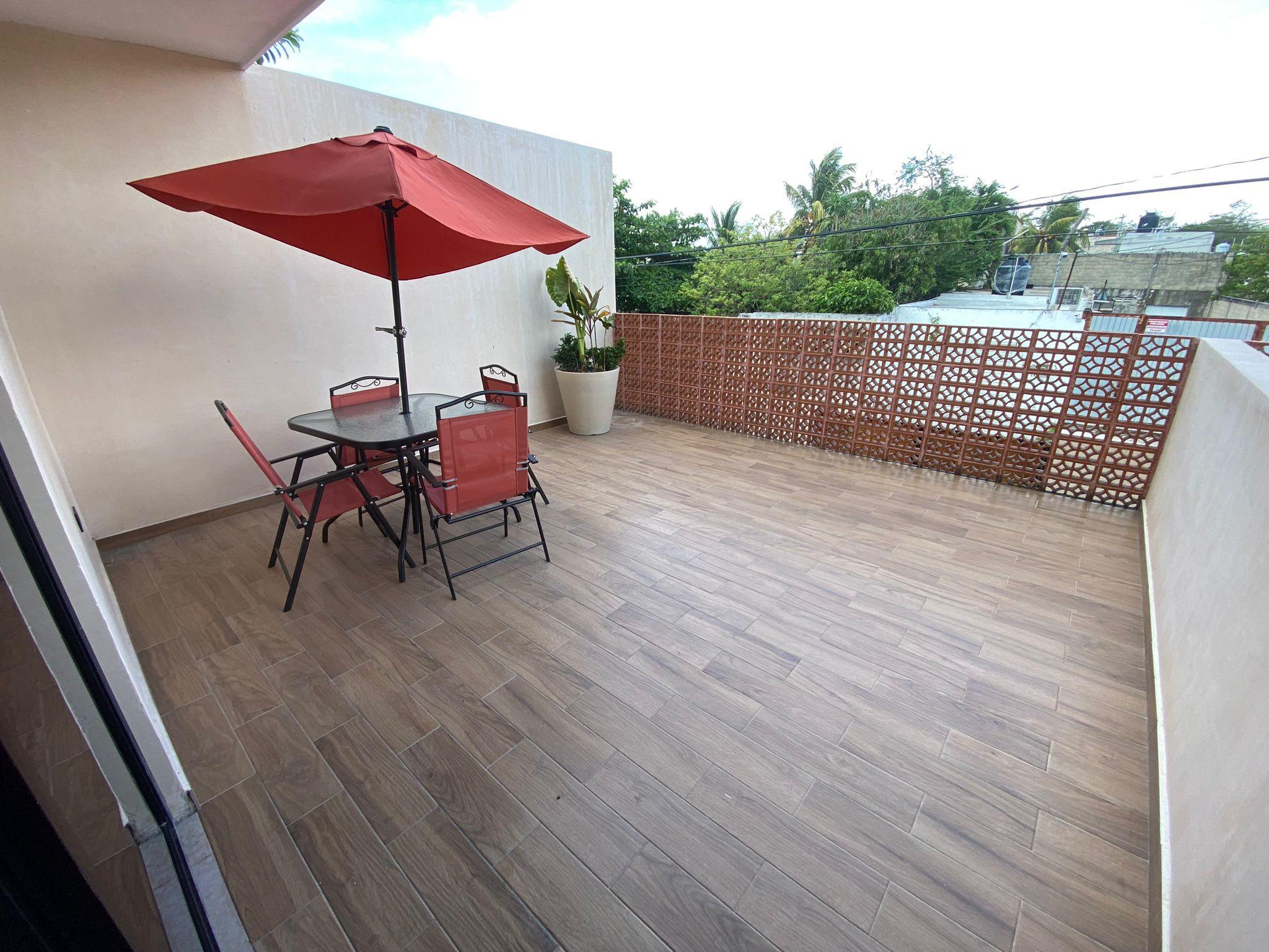 Estudio Amueblado en Renta en Donceles, Cancún – Terraza Privada y Alberca